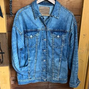 American Eagle Oversized Denim Jacket